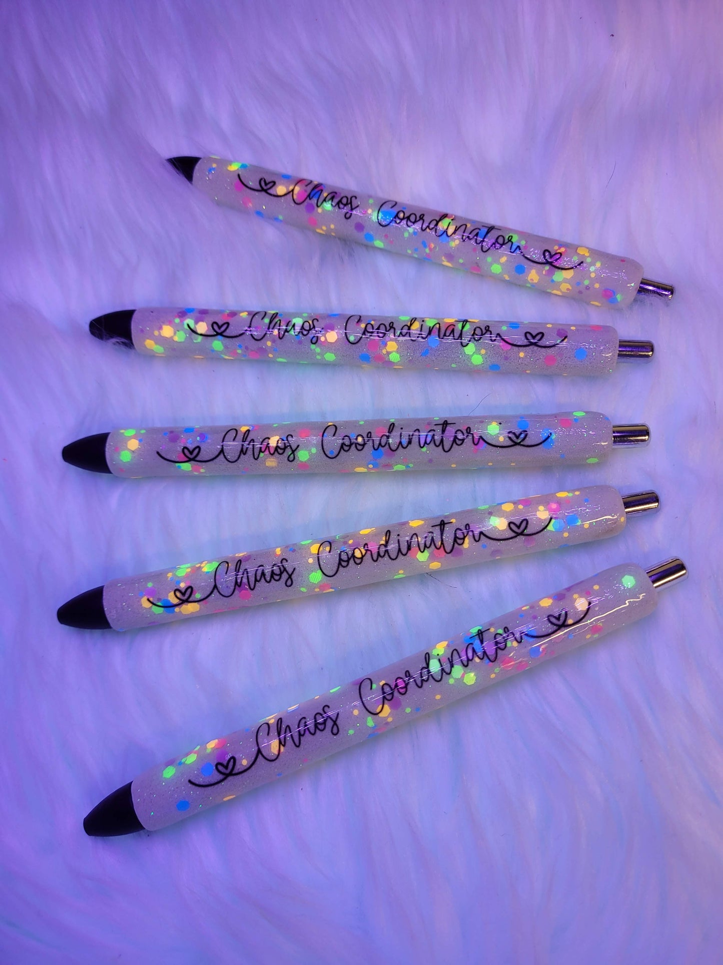 Chaos Coordinator Glitter Pen