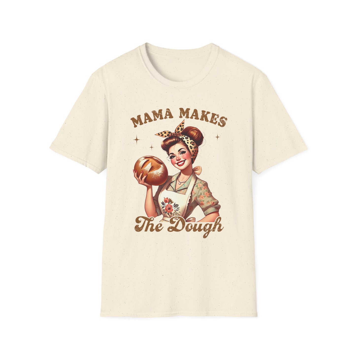 Vintage Mama Makes The Dough Unisex Softstyle T-Shirt