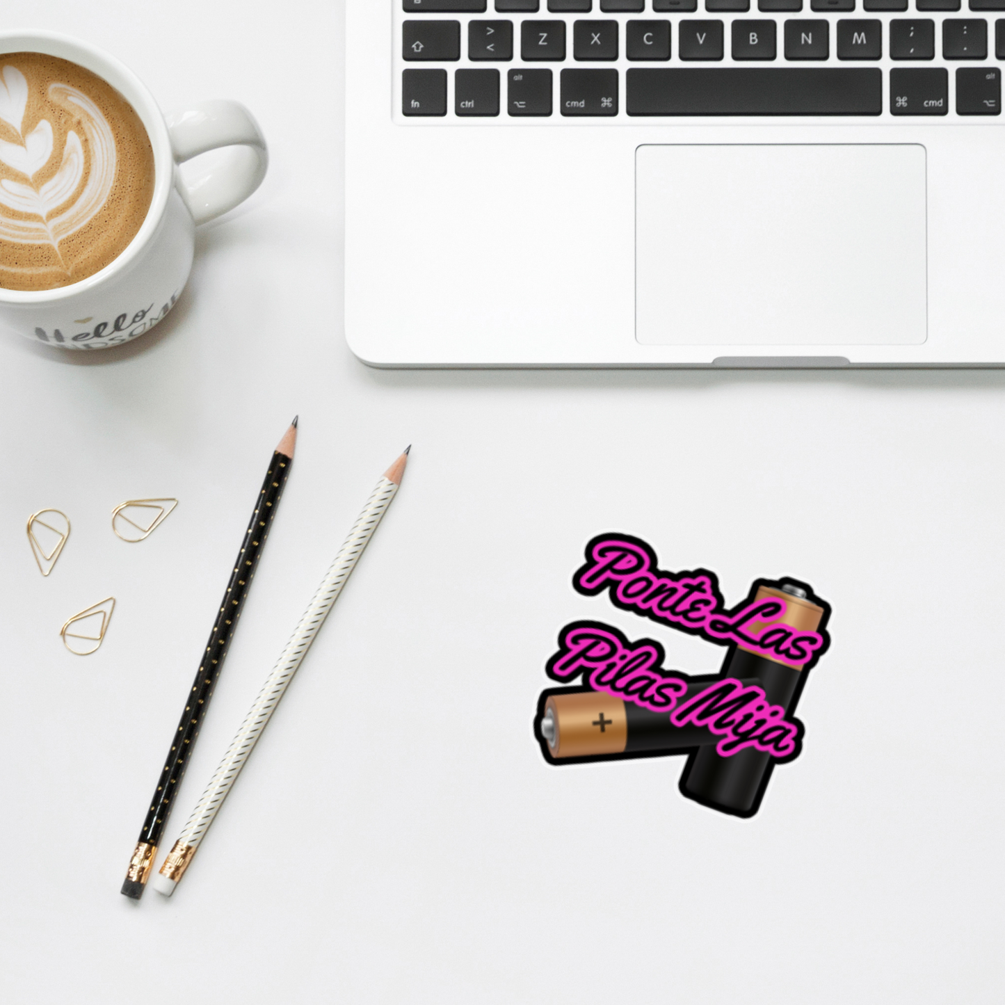 Ponte Las Pilas Mija Sticker