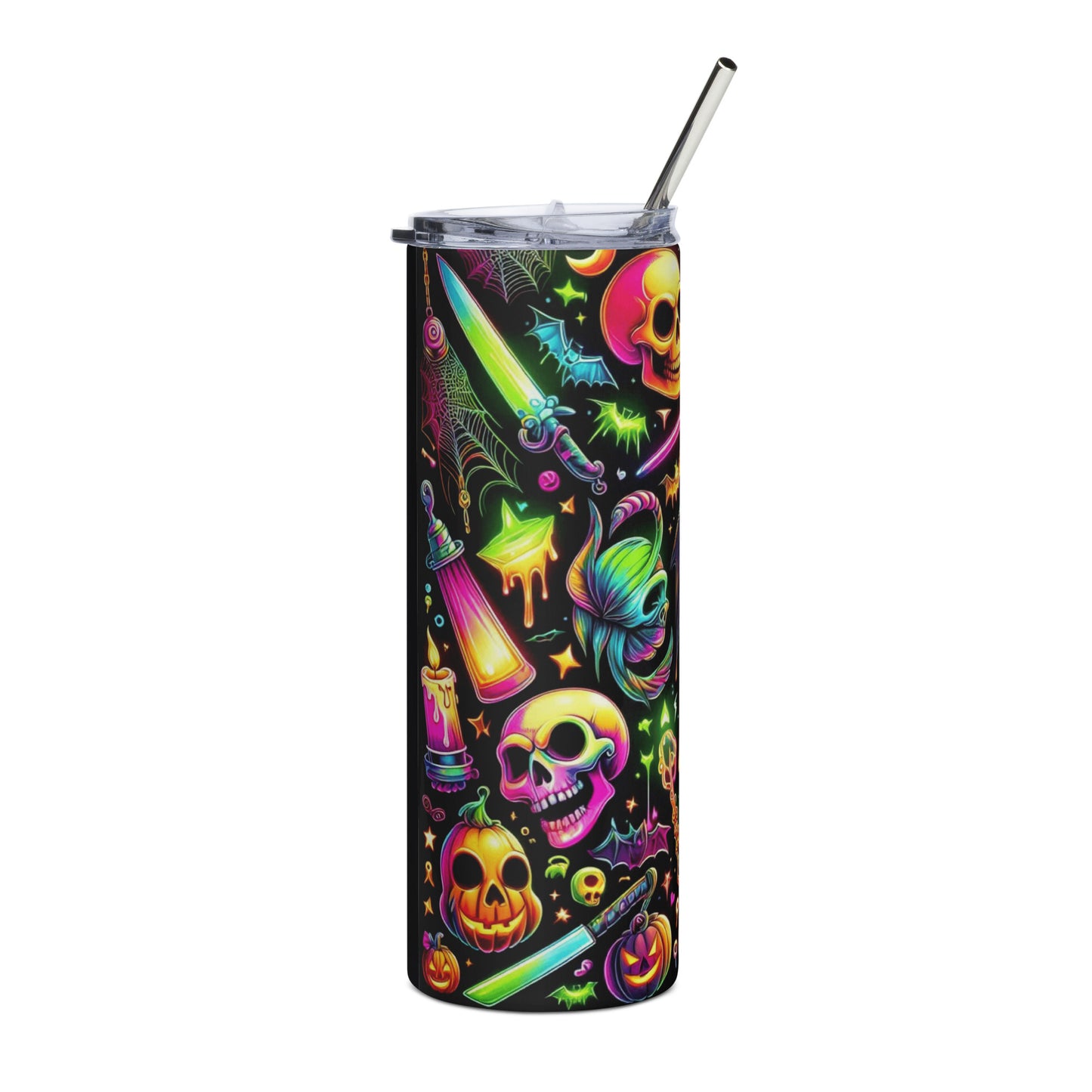Bright Halloween Stainless steel tumbler